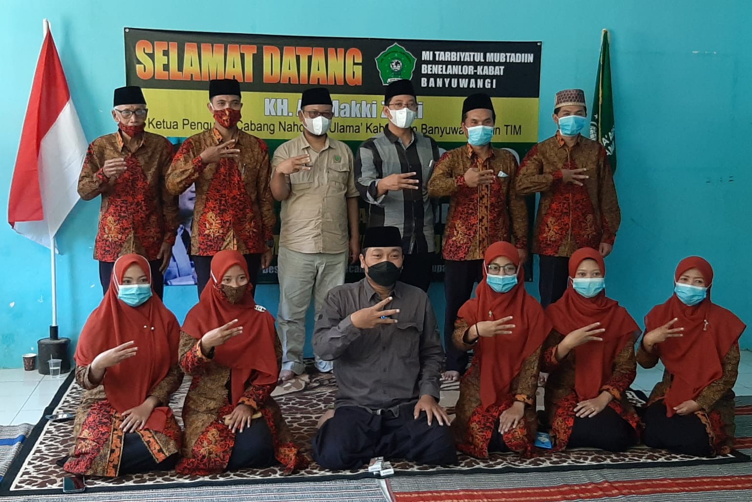 Sobo Madrasah, Cek Persiapan PPDB 2021 di Kecamtan Kabat dan Blimbingnsari